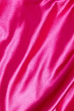 Pink Satin Bodycon Dress -Glamourista 00100028742 ZS