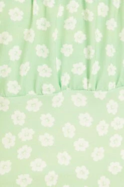 Petite Sage Floral Bodycon Midi Dress 11 Petite Sage Floral Bodycon Midi Dress -Glamourista 00100030439 ZS