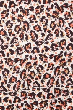 Pink Animal Print Midi Dress -Glamourista 00100031402 ZS