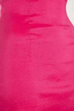 Pink Chain Halterneck Dress -Glamourista 00100031580 ZS