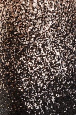 Rose Gold Ombre Sequin Backless Dress 11 Rose Gold Ombre Sequin Backless Dress -Glamourista 00100031895 ZS