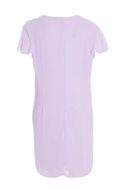 Curve Lilac Knot Front Dress -Glamourista 00100033185 ZB