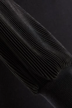 Black Light Knit Bodycon Mini Dress -Glamourista 00100035258 ZS