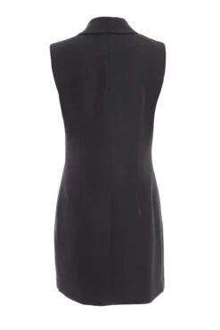 Black Diamante Mini Blazer Dress -Glamourista 00100035723 ZB