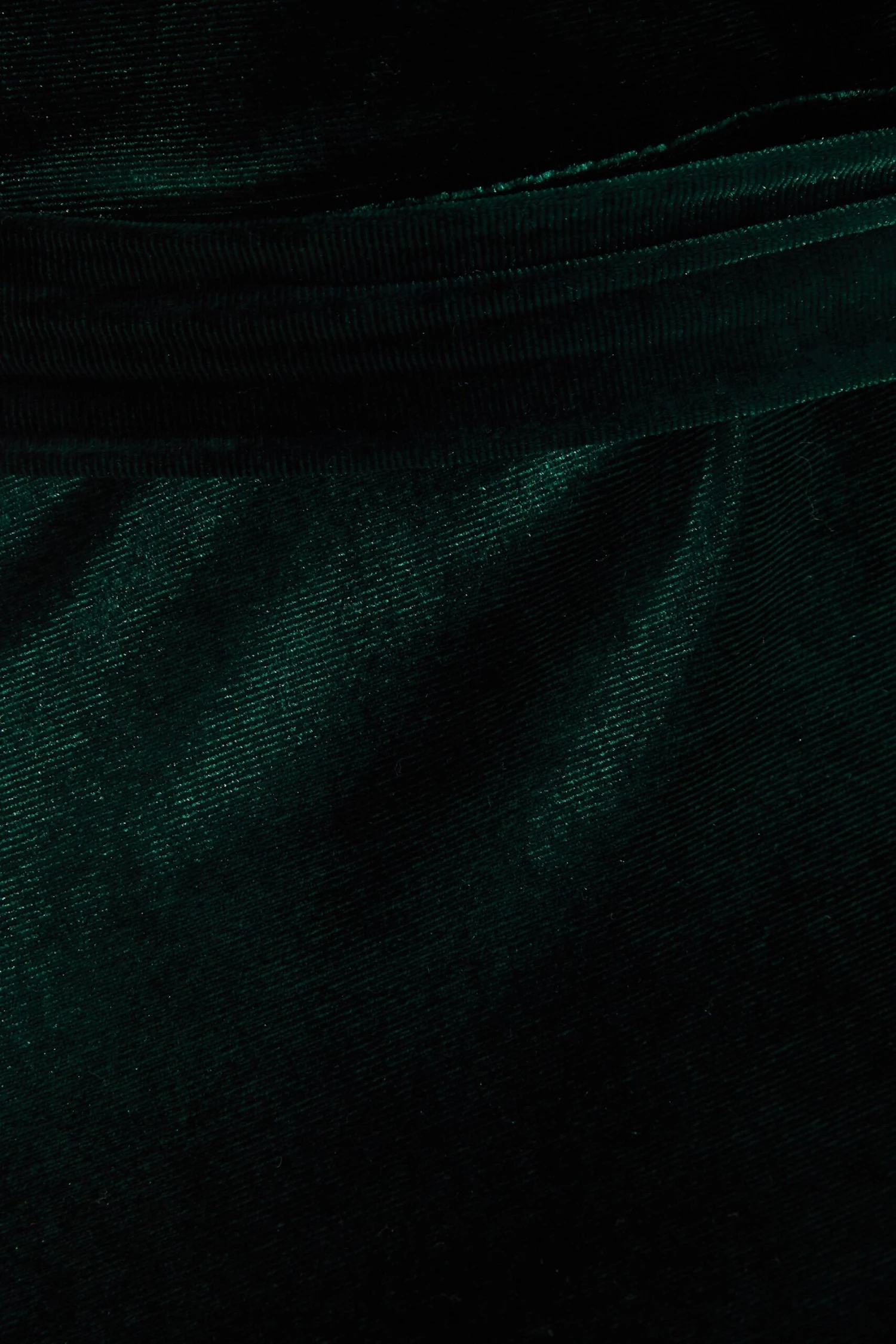 Bottle Green Velvet Wrap Midi Dress 6 Bottle Green Velvet Wrap Midi Dress - Image 6