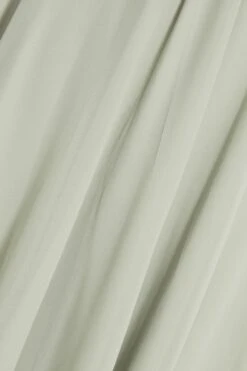 Sage Chiffon Backless Maxi Dress -Glamourista 00100036146 ZS