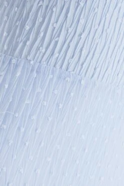 Light Blue Chiffon Crinkle Midi Dress 11 Light Blue Chiffon Crinkle Midi Dress -Glamourista 00100036159 ZS