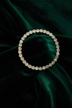 Bottle Green Velvet Diamante Halter Neck Dress 11 Bottle Green Velvet Diamante Halter Neck Dress -Glamourista 00100036274 ZS