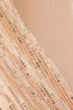 Stone Knitted Sequin Sleeve Jumper Dress 11 Stone Knitted Sequin Sleeve Jumper Dress -Glamourista 00100036331 ZS