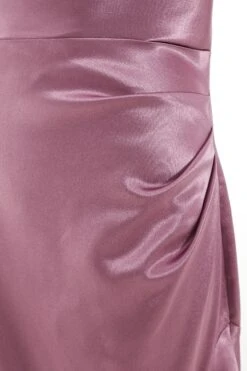 Pink Satin Cross Back Maxi Dress 11 Pink Satin Cross Back Maxi Dress -Glamourista 00100036347 ZS