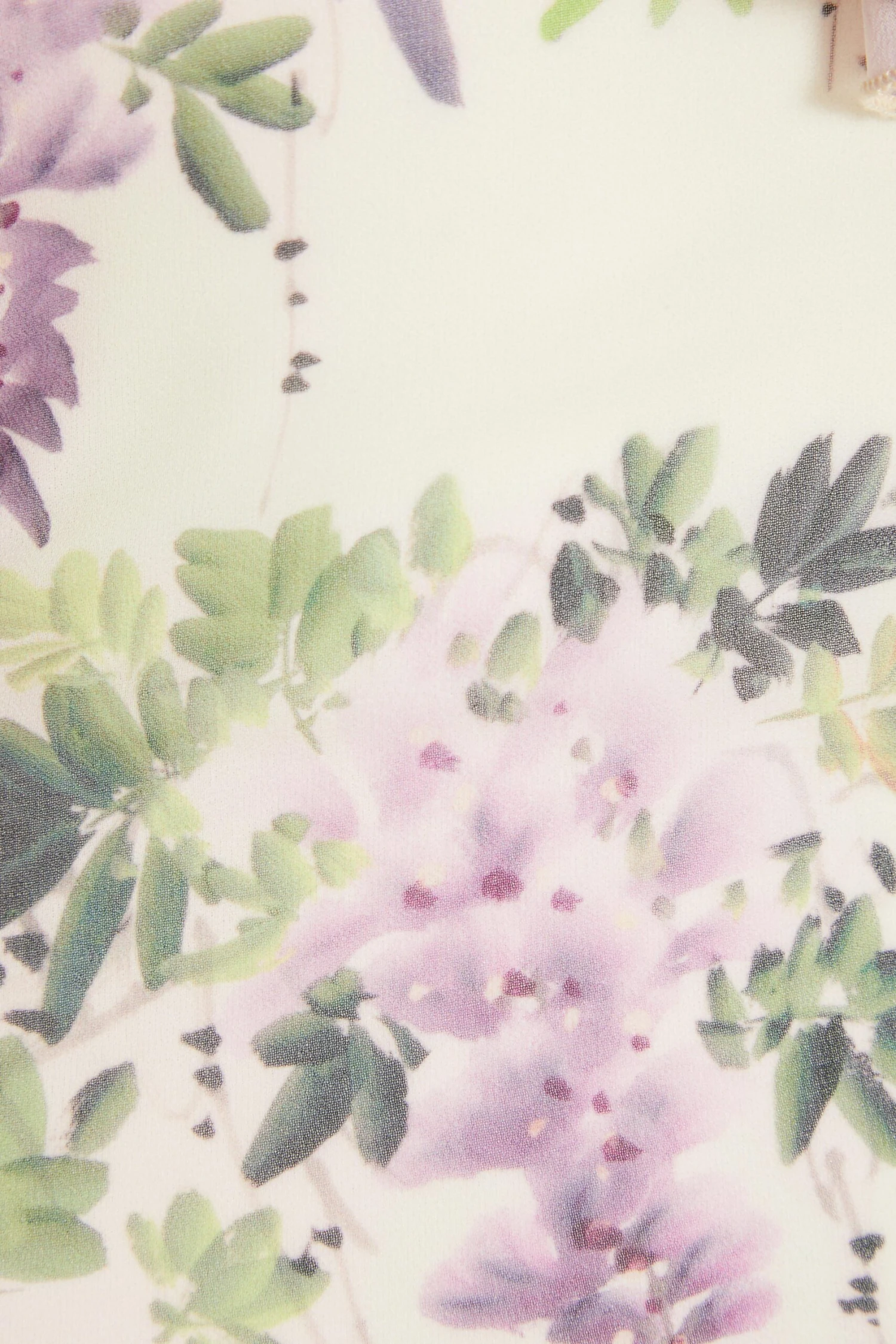 Petite White Chiffon Floral Frill Maxi Dress 6 Petite White Chiffon Floral Frill Maxi Dress - Image 6