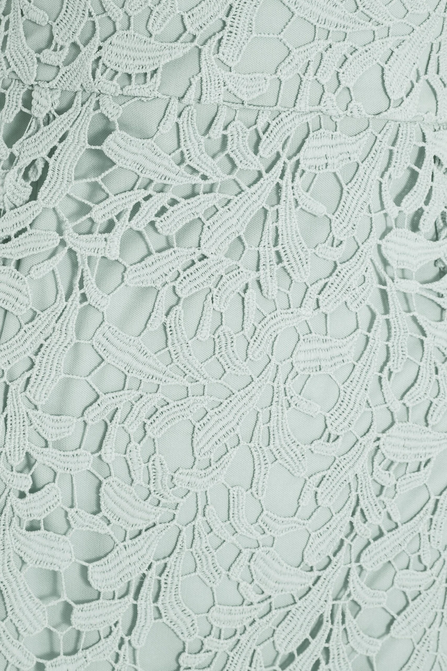 Sage Lace Fishtail Midi Dress 6 Sage Lace Fishtail Midi Dress - Image 6