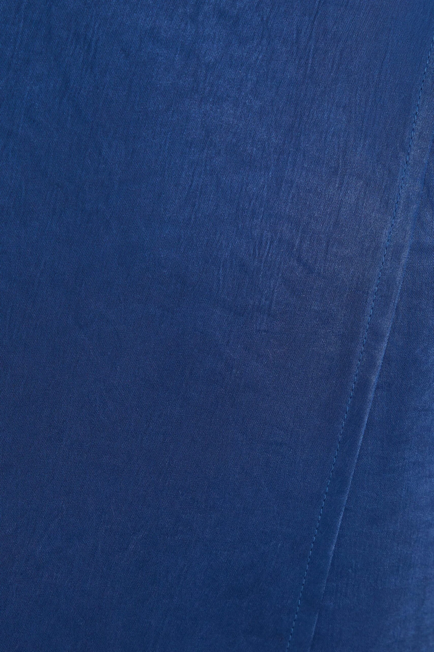 Navy Satin Maxi Dress 6 Navy Satin Maxi Dress - Image 6