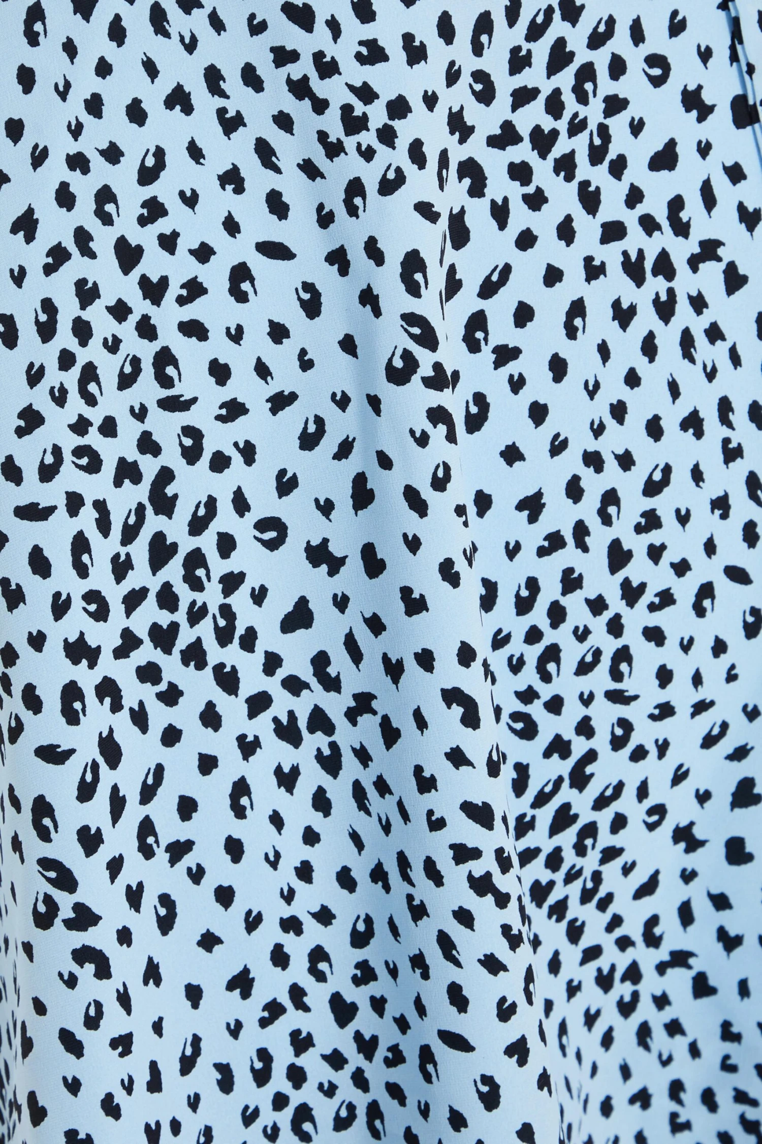 Blue Animal Print Skater Dress 6 Blue Animal Print Skater Dress - Image 6