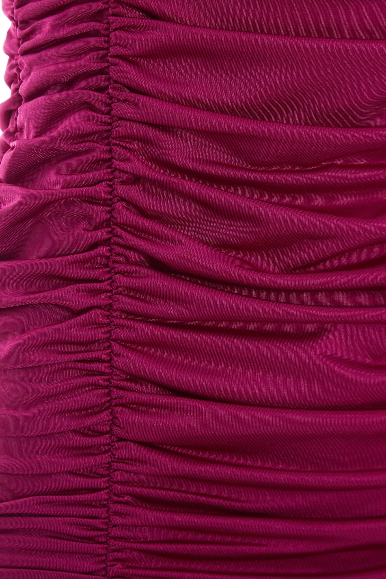 Berry Bandeau Ruched Mini Dress 6 Berry Bandeau Ruched Mini Dress - Image 6