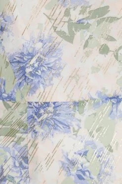 Curve Pink Floral Frill Midi Dress -Glamourista 00100037300 ZS