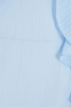 Light Blue Textured Frill Midi Dress 11 Light Blue Textured Frill Midi Dress -Glamourista 00100037308 ZS