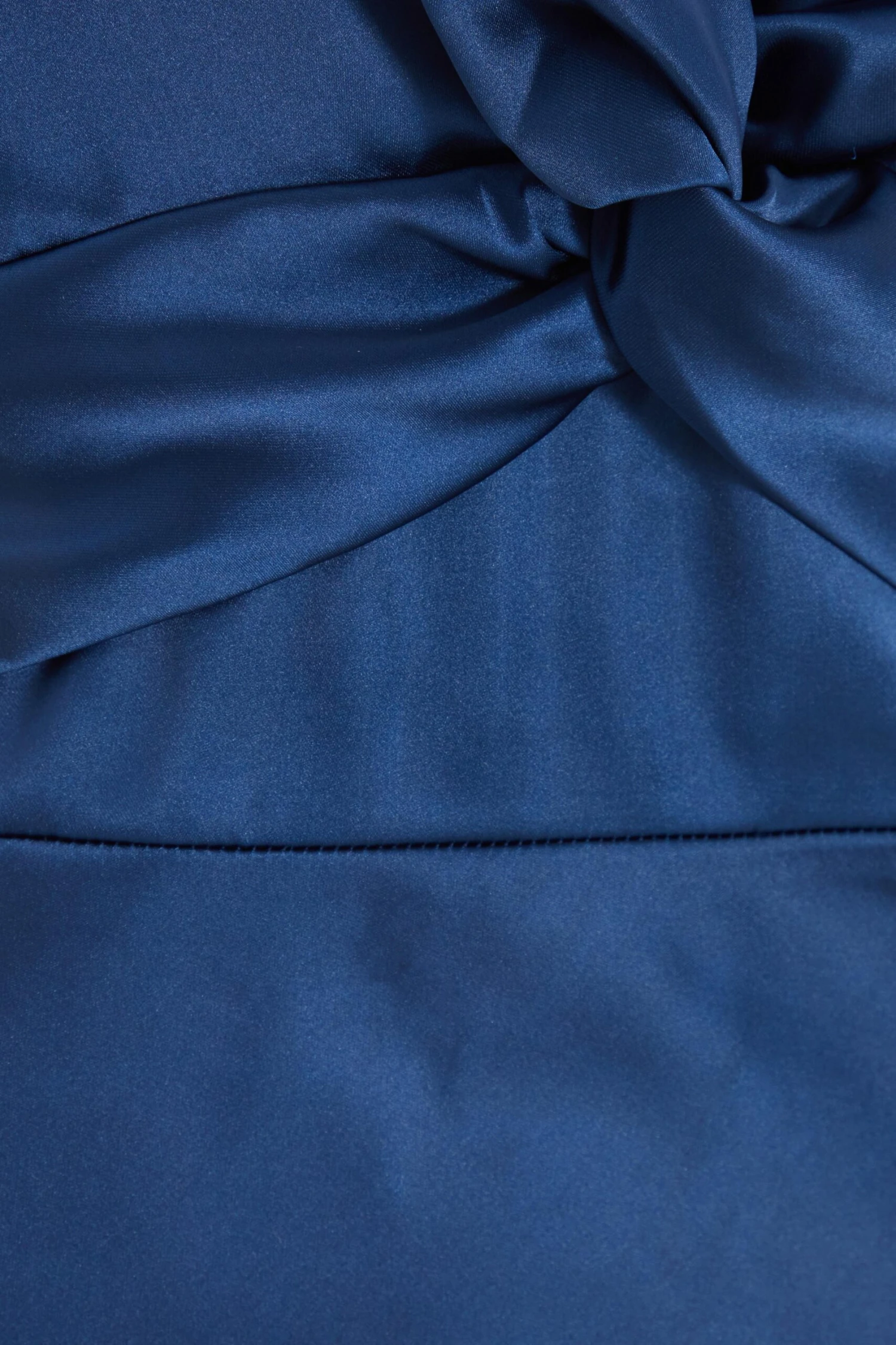 Navy Twist Front Midi Dress 6 Navy Twist Front Midi Dress - Image 6