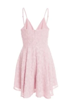 Pink Floral Skater Dress -Glamourista 00100037379 ZB