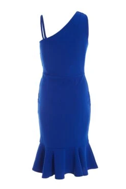 Petite Royal Blue Chain Strap Midi Dress -Glamourista 00100037414 ZB