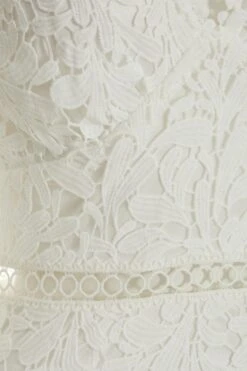 White Lace Skater Dress -Glamourista 00100037466 ZS