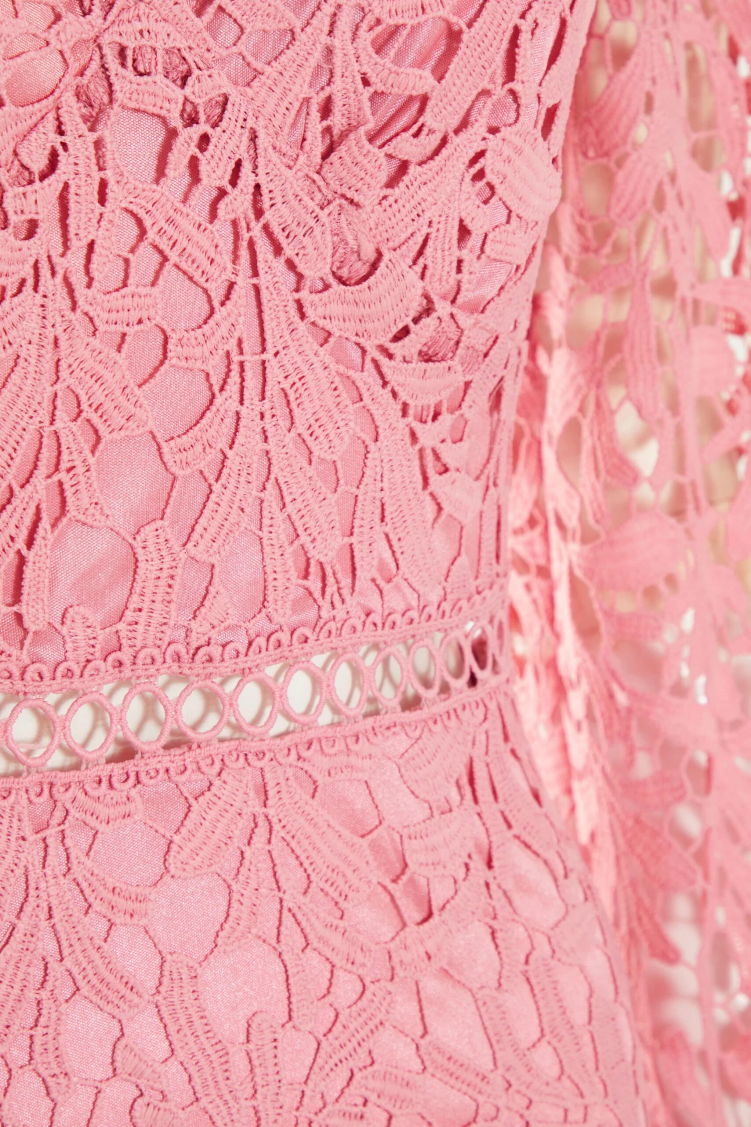 Pink Lace Skater Dress 6 Pink Lace Skater Dress - Image 6