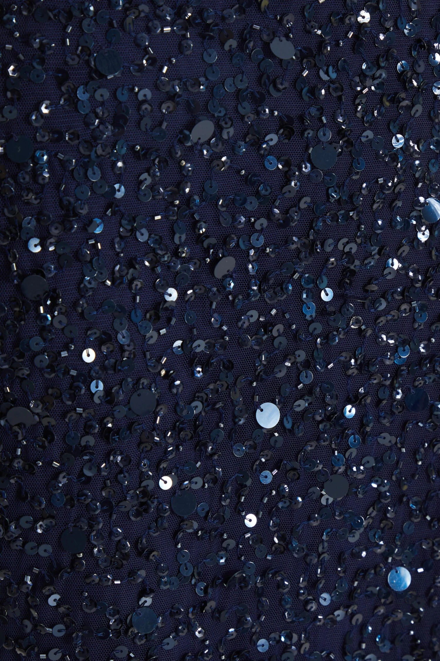 Navy Sequin Batwing Maxi Dress 6 Navy Sequin Batwing Maxi Dress - Image 6