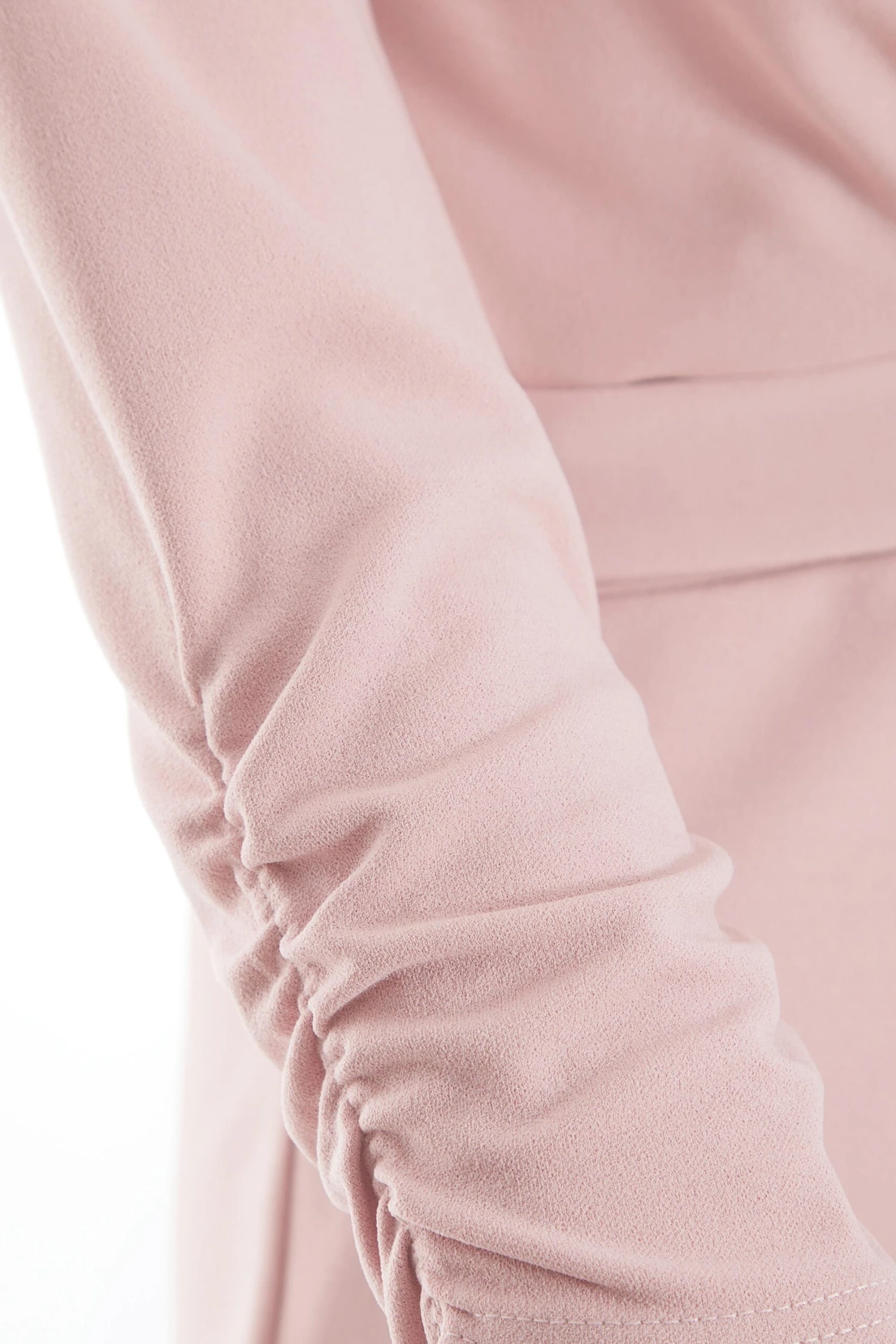 Pink Wrap Tie Midi Dress 6 Pink Wrap Tie Midi Dress - Image 6