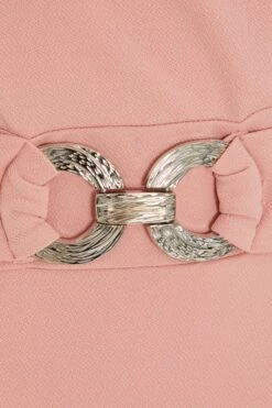 Petite Pink Wrap Dip Hem Midi Dress 11 Petite Pink Wrap Dip Hem Midi Dress -Glamourista 00100037689 ZS