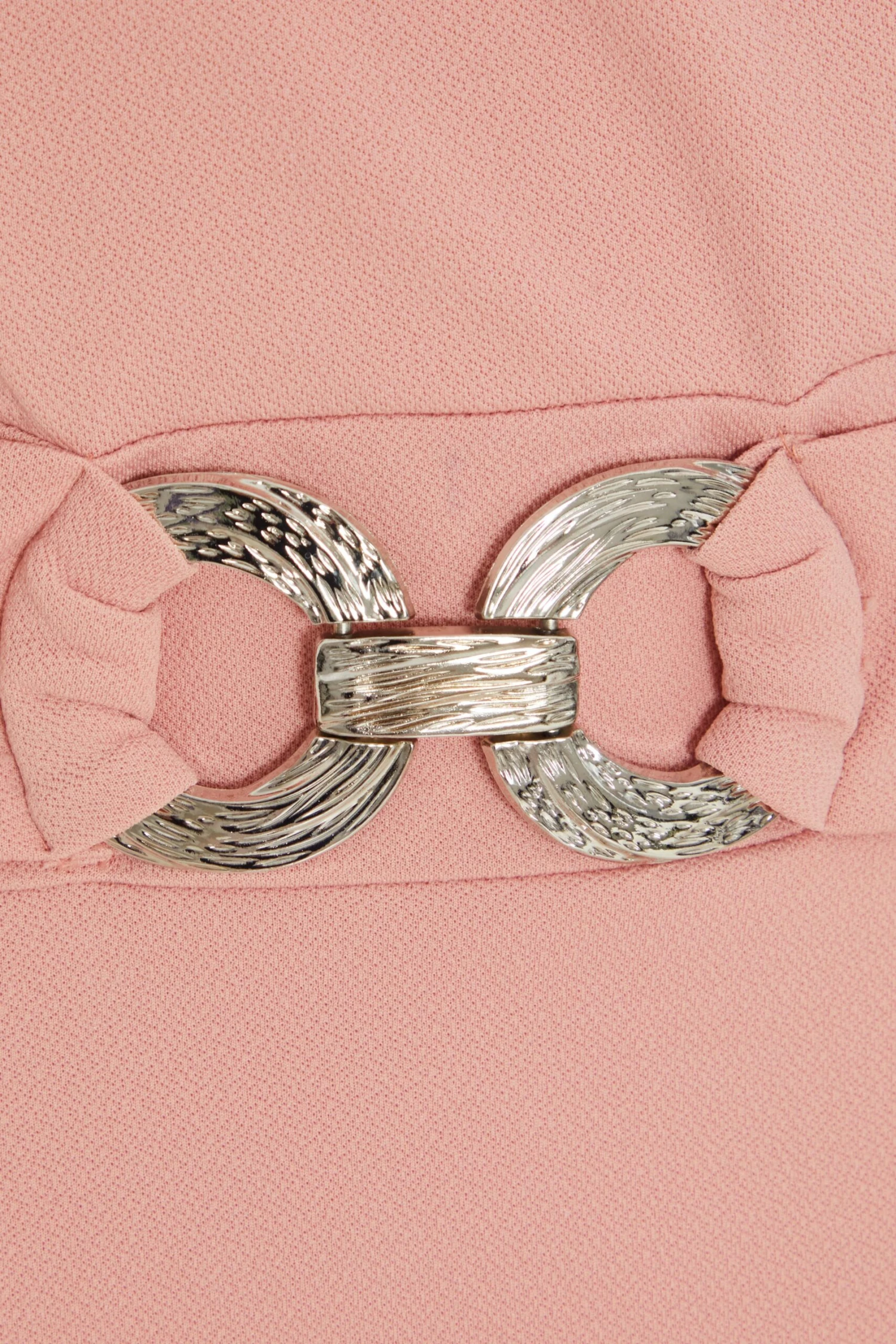 Petite Pink Wrap Dip Hem Midi Dress 6 Petite Pink Wrap Dip Hem Midi Dress - Image 6