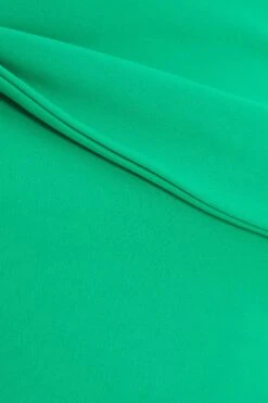 Green Bardot Bow Midi Dress 11 Green Bardot Bow Midi Dress -Glamourista 00100038010 ZS