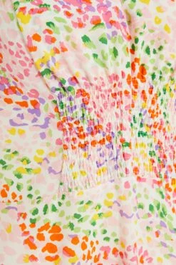 Multicoloured Animal Print Midi Dress 11 Multicoloured Animal Print Midi Dress -Glamourista 00100038031 ZS