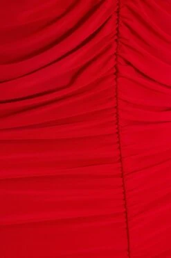 Red Knot Ruched Bodycon Midi Dress 11 Red Knot Ruched Bodycon Midi Dress -Glamourista 00100038036 ZS