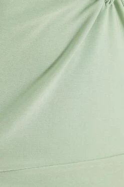 Sage Wrap Midi Dress -Glamourista 00100038063 ZS