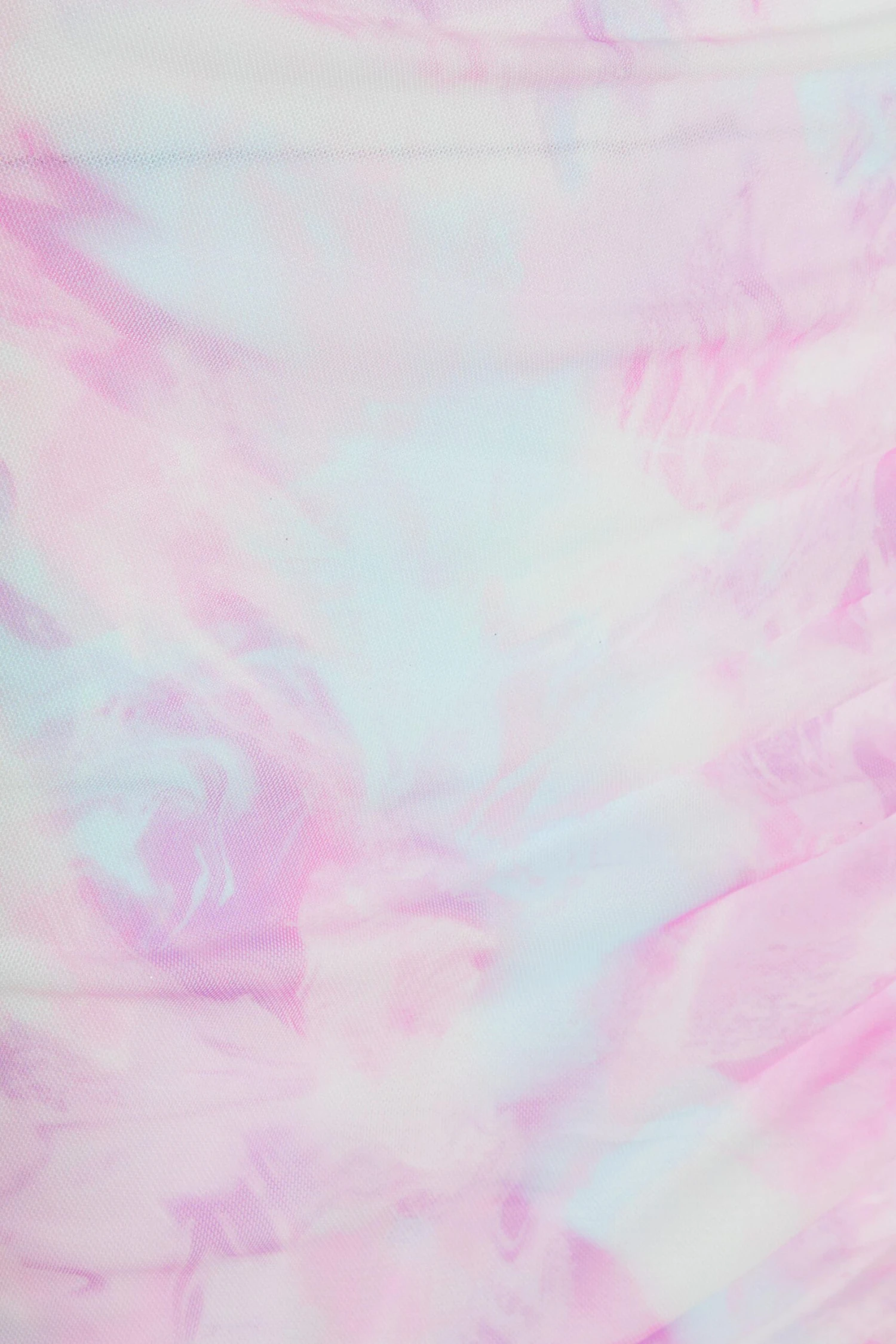 Pink Mesh Marble Print Ruched Midi Dress 6 Pink Mesh Marble Print Ruched Midi Dress - Image 6