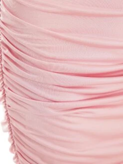 Pink Ruched Bodycon Mini Dress -Glamourista 00100038110 ZS