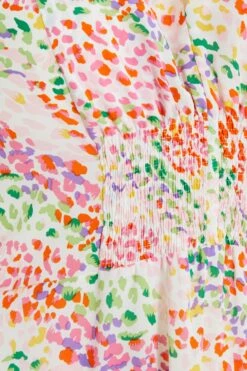 Curve Multicoloured Animal Print Midi Dress -Glamourista 00100038113 ZS