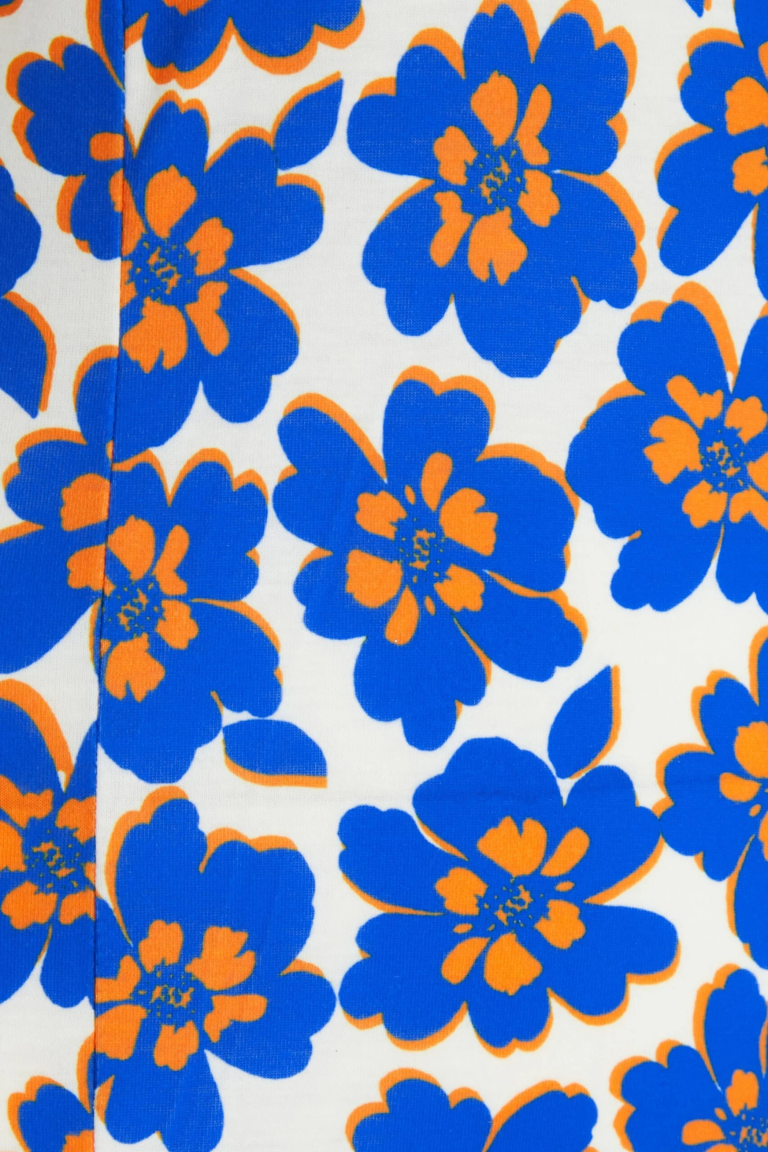 Petite Royal Blue Floral Midi Dress 6 Petite Royal Blue Floral Midi Dress - Image 6