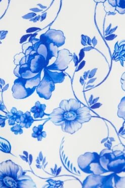 White Floral Wrap Dip Hem Midi Dress -Glamourista 00100038245 ZS