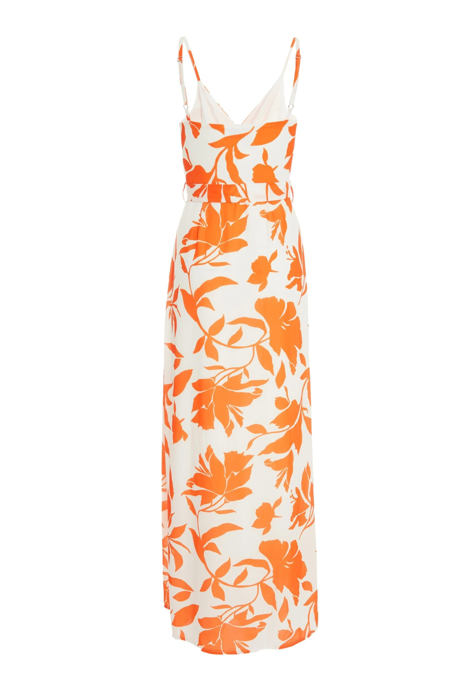 Orange Floral Maxi Dress 5 Orange Floral Maxi Dress - Image 5