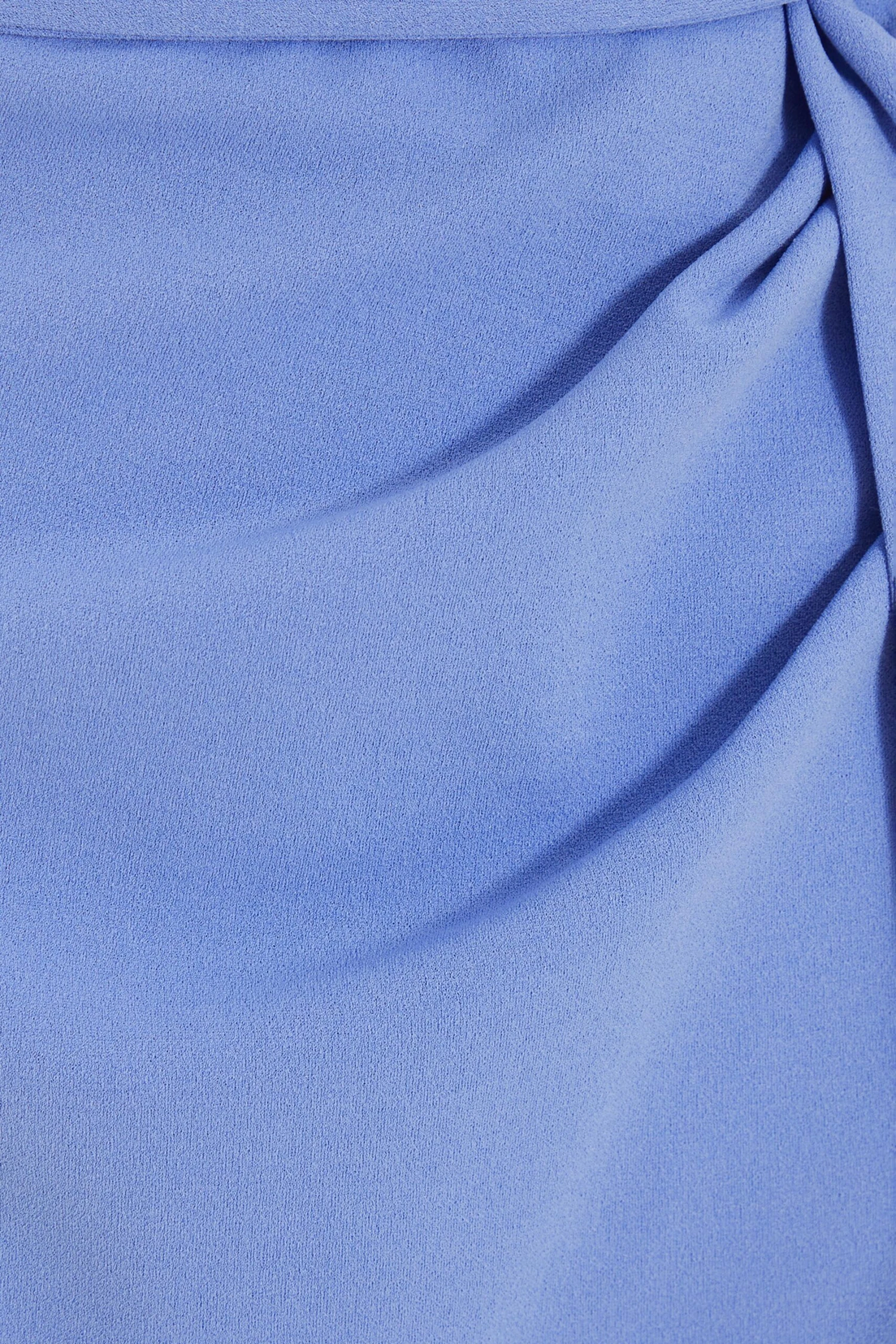 Pale Blue Wrap Puff Sleeve Midi Dress 6 Pale Blue Wrap Puff Sleeve Midi Dress - Image 6