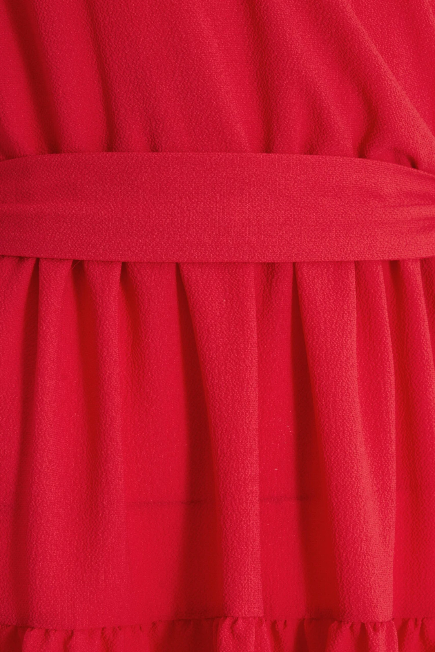 Red Wrap Skater Dress 6 Red Wrap Skater Dress - Image 6