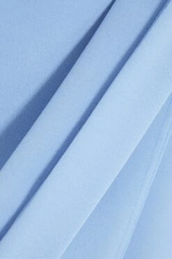 Petite Blue Wrap Midi Dress -Glamourista 00100038386 ZS