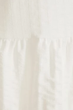 White Strappy Knot Front Midi Dress 11 White Strappy Knot Front Midi Dress -Glamourista 00100038449 ZS