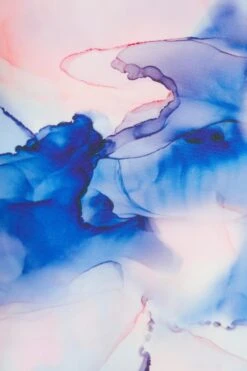 Blue Marble Print Bardot Midi Dress -Glamourista 00100038685 ZS