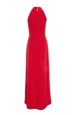 Red Cross Front Maxi Dress -Glamourista 00100038872 ZB