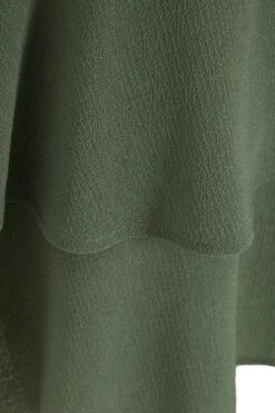 Khaki Tiered Bardot Mini Dress 11 Khaki Tiered Bardot Mini Dress -Glamourista 00100038962 ZS