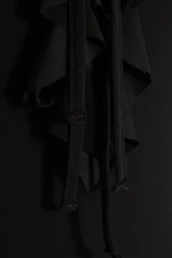 Black Halter Neck Mini Dress -Glamourista 00100038988 ZS