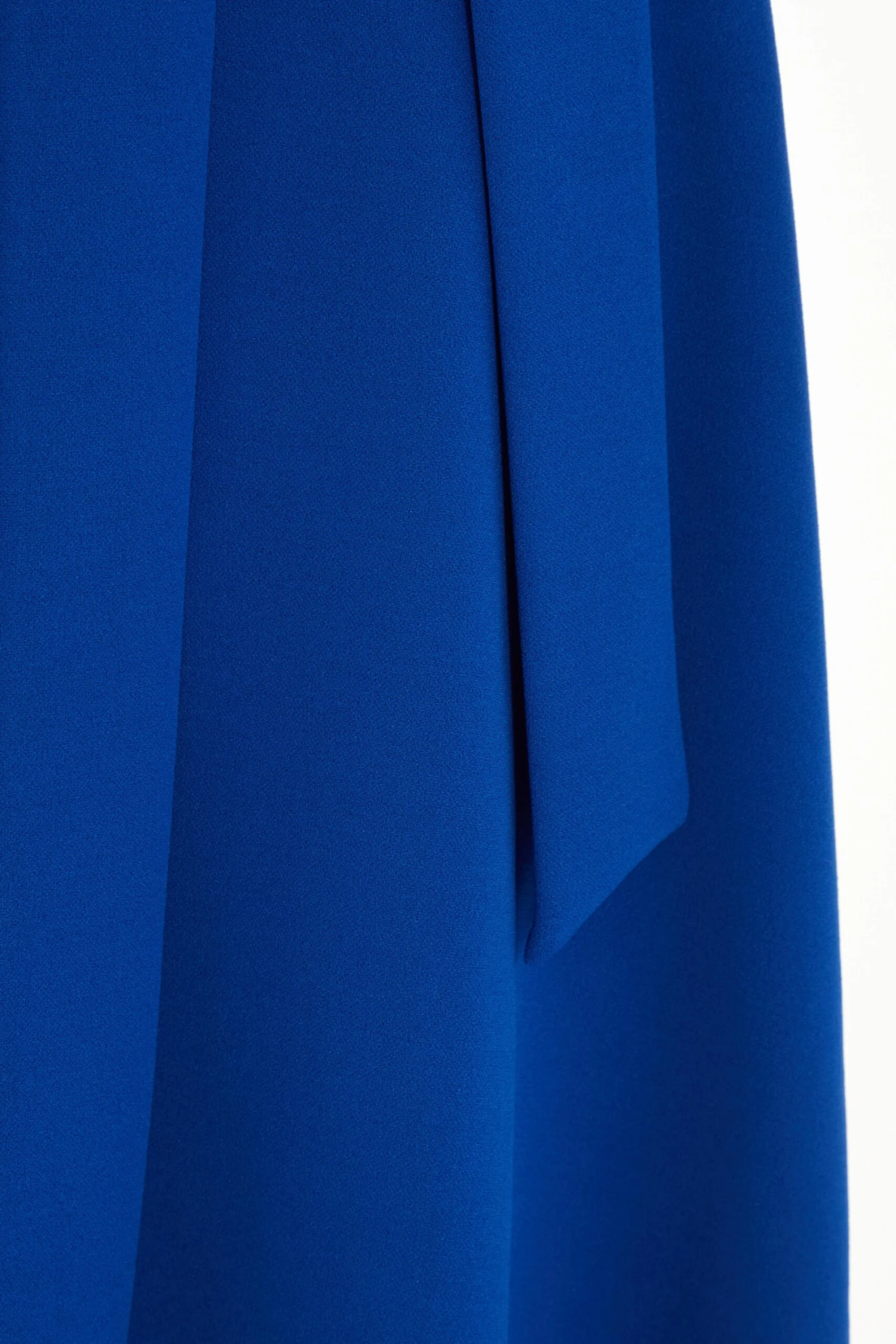Royal Blue Bardot Dip Hem Midi Dress 6 Royal Blue Bardot Dip Hem Midi Dress - Image 6