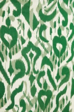 Green Aztec Print Midaxi Dress -Glamourista 00100039113 ZS